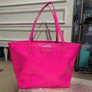 Pink Kate Spade Tote Bag
